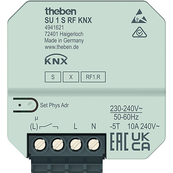 Theben Funk-Schaltaktor 1-fach SU 1 S RF KNX